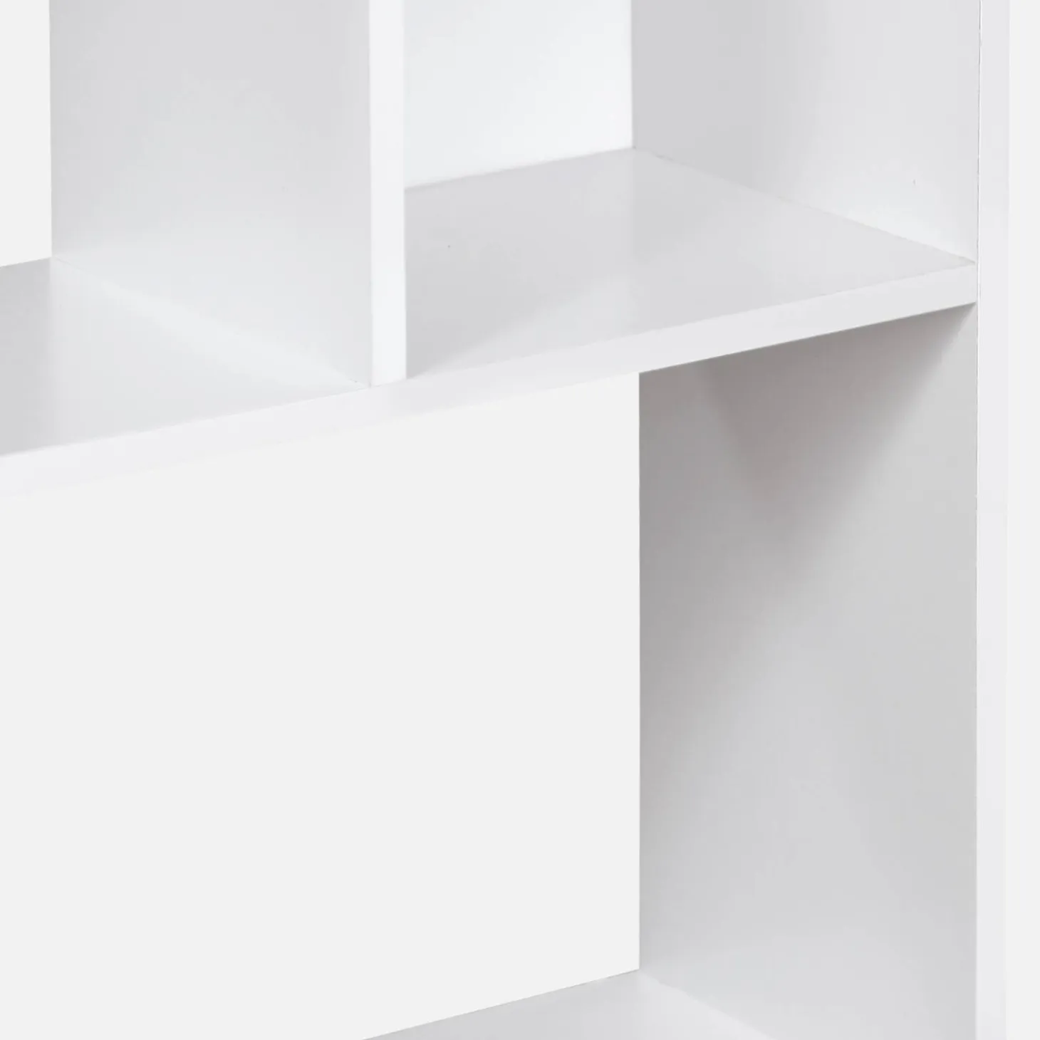 Half open boekenkast met 10 vakken