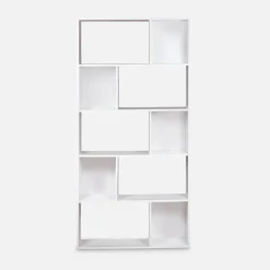 Half open boekenkast met 10 vakken