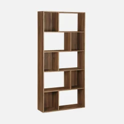 Half open boekenkast met 10 vakken