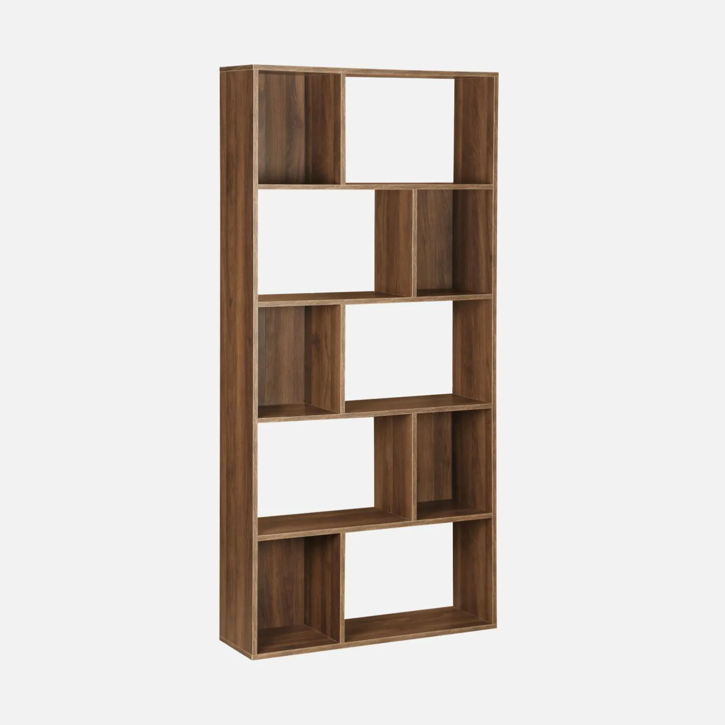 Half open boekenkast met 10 vakken