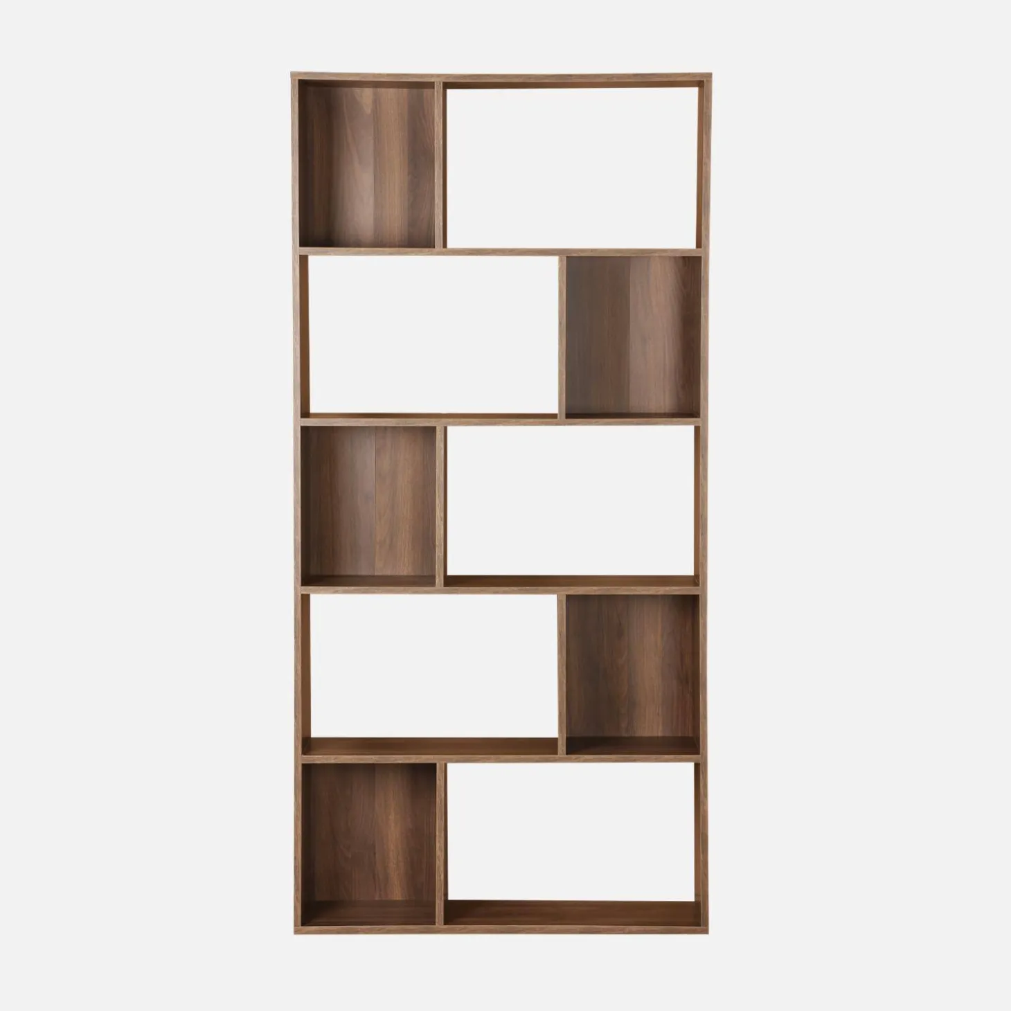 Half open boekenkast met 10 vakken