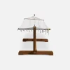 Hangmat met houten standaard