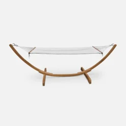 Hangmat met houten standaard