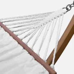 Hangmat met houten standaard