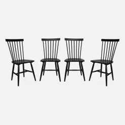 Hevea houten stoel (set van 4)