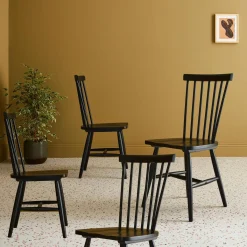 Hevea houten stoel (set van 4)