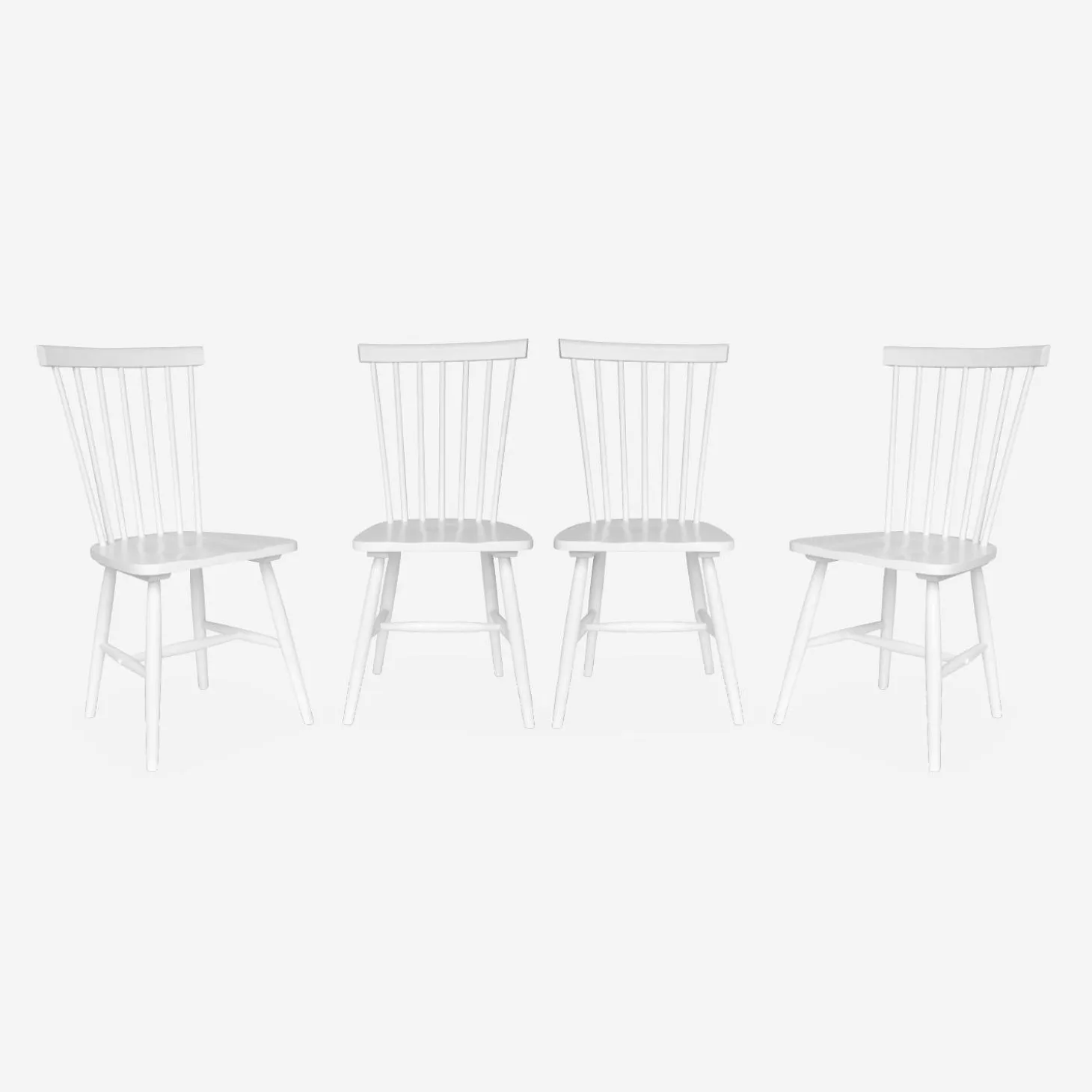 Hevea houten stoel (set van 4)