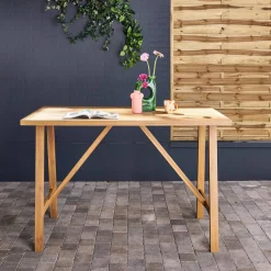 Houten acacia tuin eettafel voor 4 personen