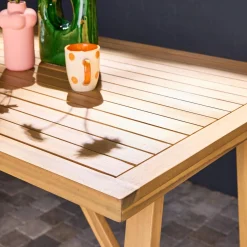 Houten acacia tuin eettafel voor 4 personen