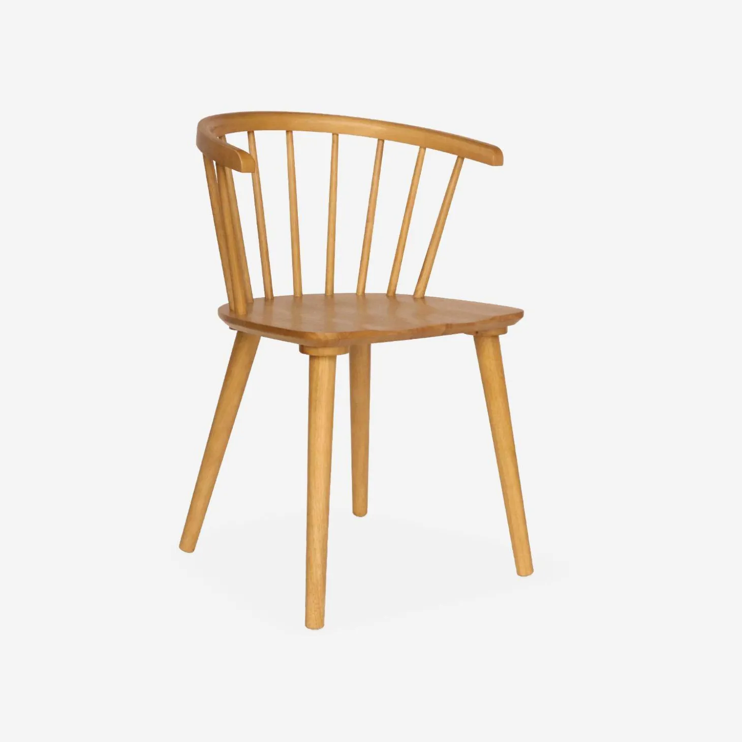 Houten en multiplex barstoel (set van 4)