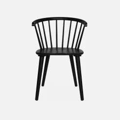 Houten en multiplex barstoel (set van 4)