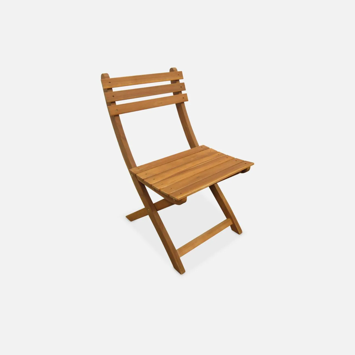 Houten klaptafel, ovaal, 6 stoelen