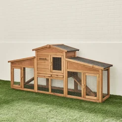 Houten konijnenhok voor 4 konijnen - Angora