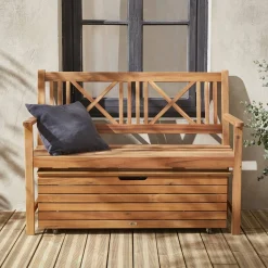 Houten tuinbank 3 plaatsen