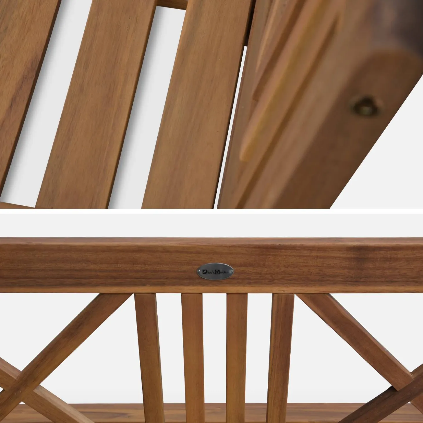 Houten tuinbank 3 plaatsen