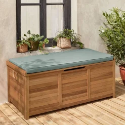 Houten tuinbox 200L met gasveren