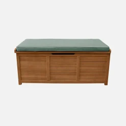 Houten tuinbox 200L met gasveren