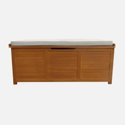 Houten tuinbox 200L met gasveren