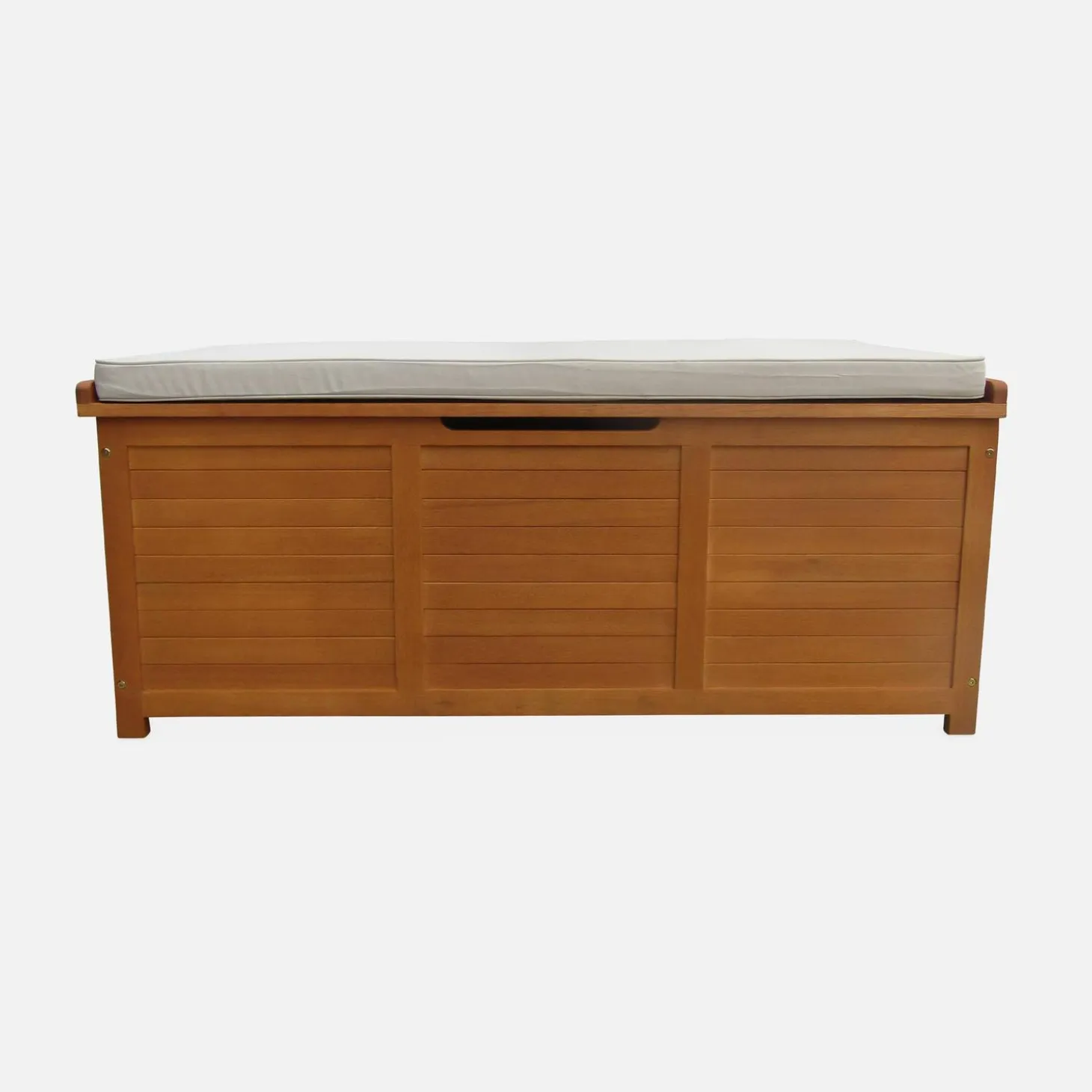 Houten tuinbox 200L met gasveren