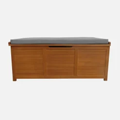 Houten tuinbox 200L met gasveren