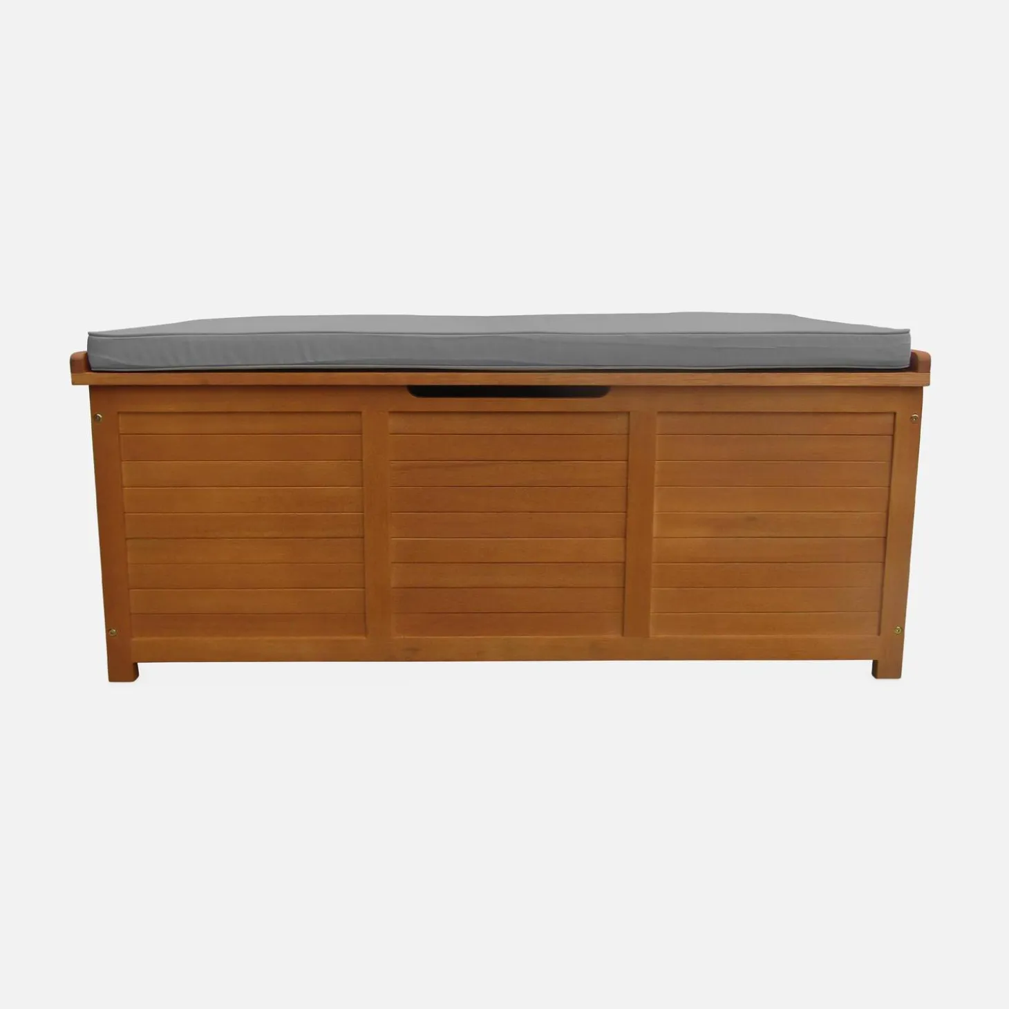 Houten tuinbox 200L met gasveren