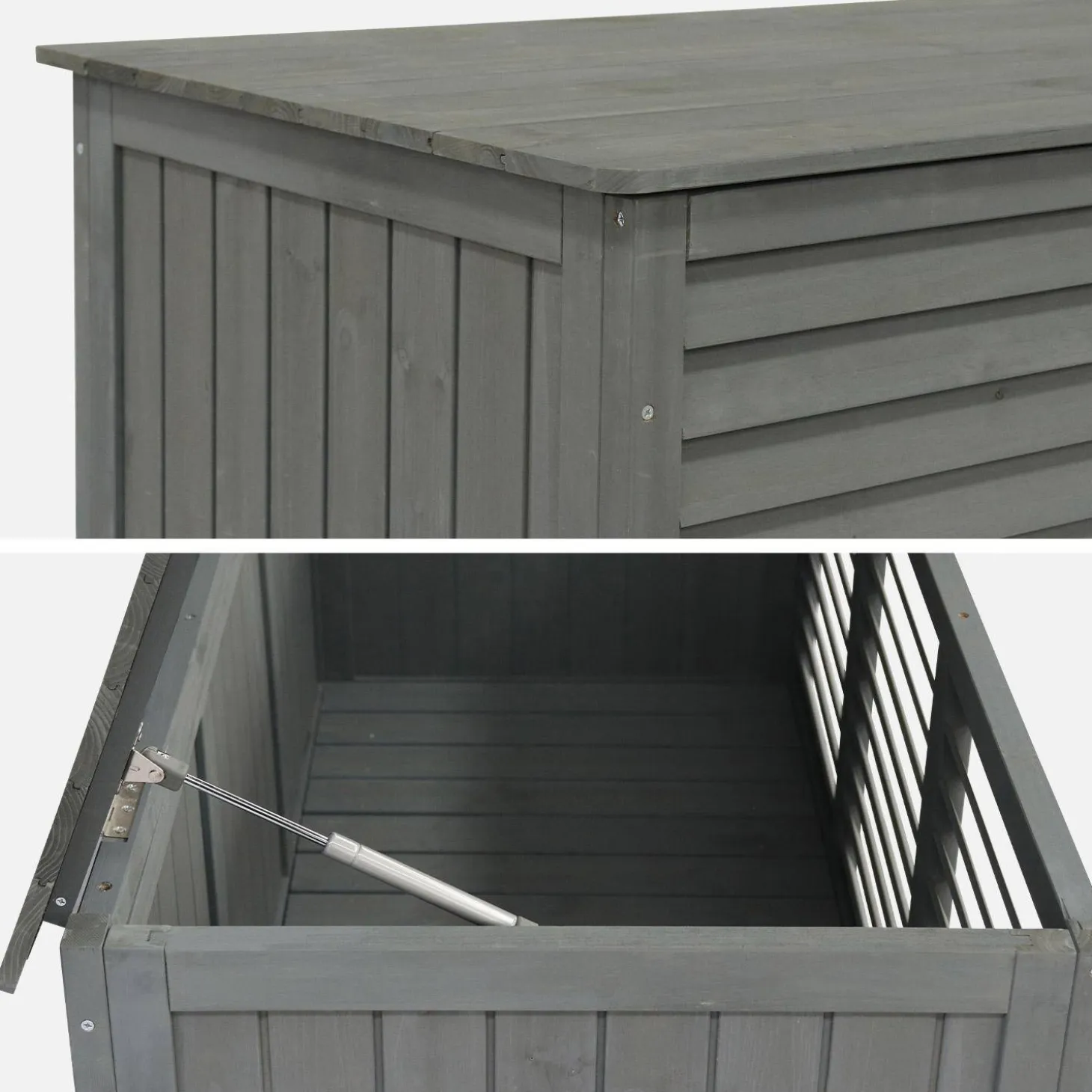 Houten tuin opbergbox 330L
