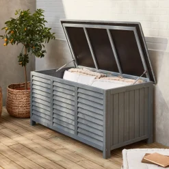 Houten tuin opbergbox 330L