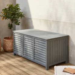 Houten tuin opbergbox 330L