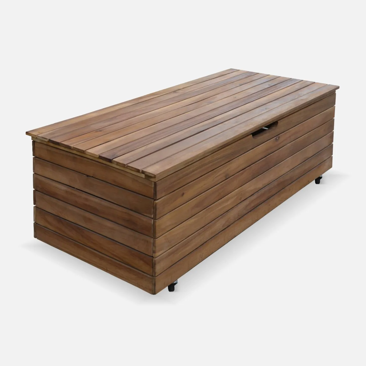 Houten tuin opbergbox 110L