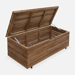 Houten tuin opbergbox 110L