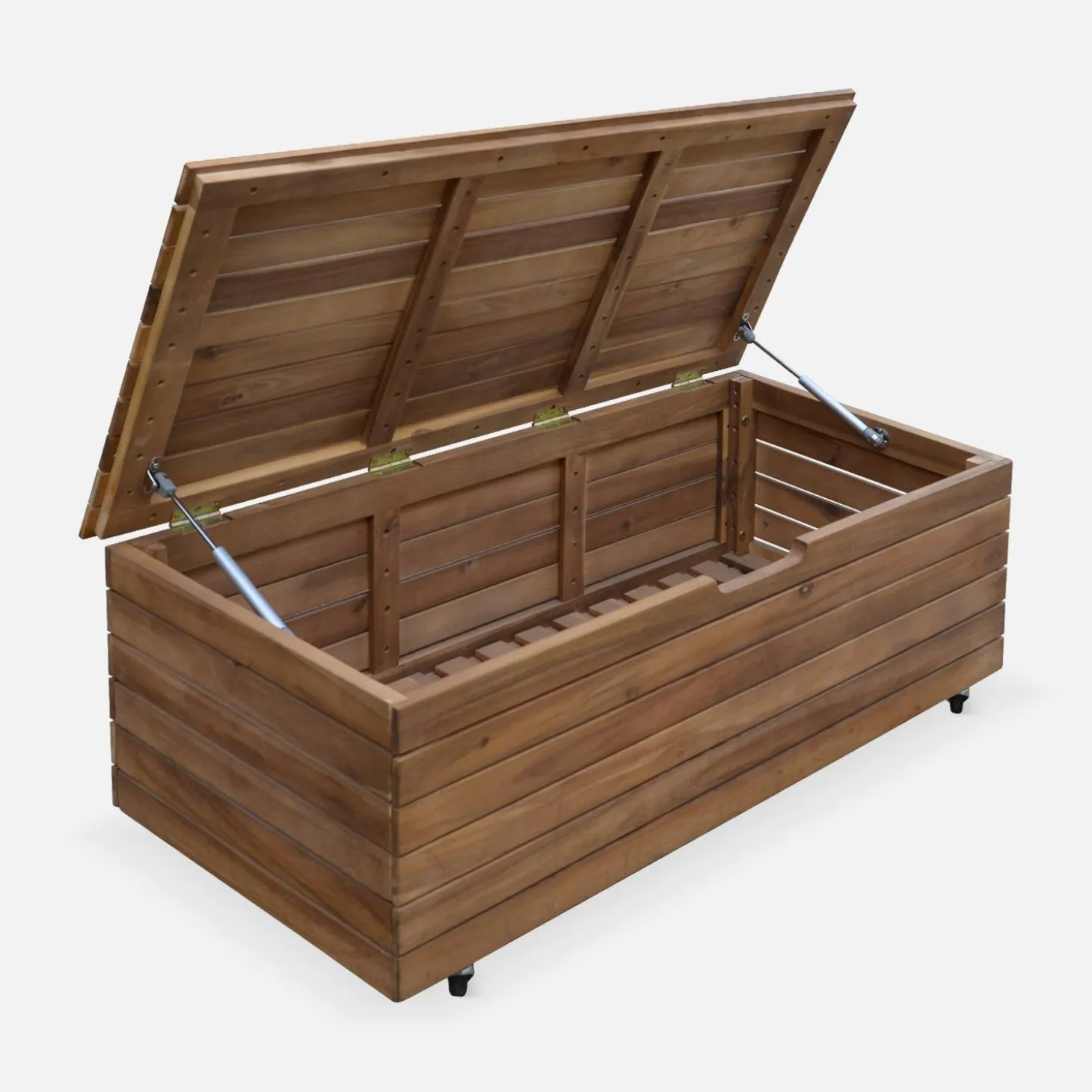 Houten tuin opbergbox 110L