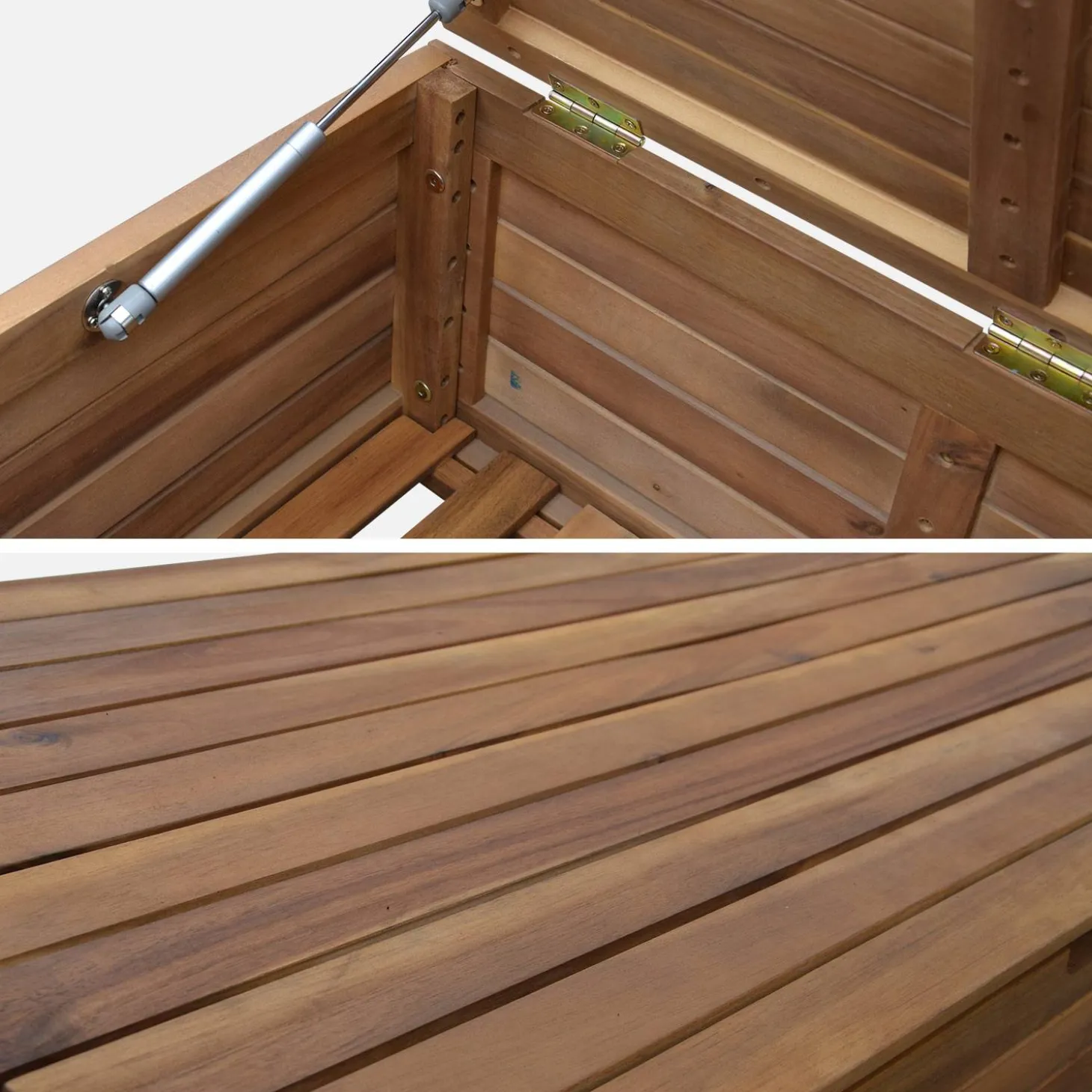 Houten tuin opbergbox 110L