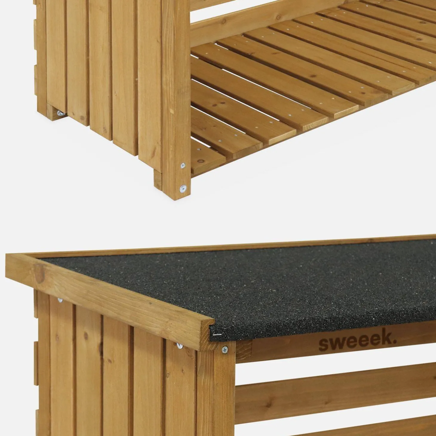 Houthok 120x45x120cm, hout