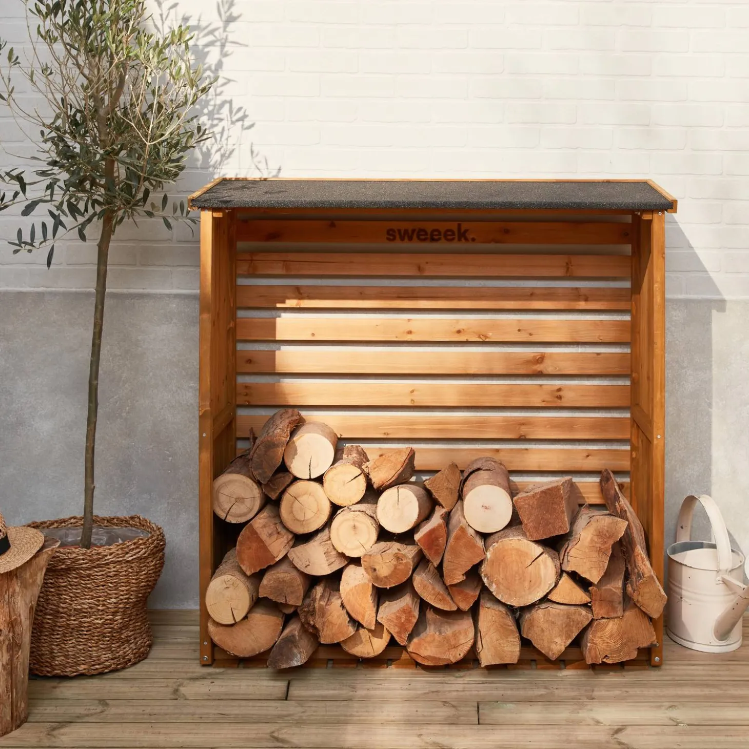Houthok 120x45x120cm, hout