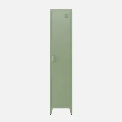 Industriële metalen kast 4 vakken 1 deur (set van 3)