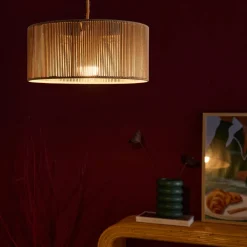 Interieur hanglamp, hennep Ø 40 cm