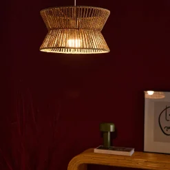 Interieur hanglamp, rotan effect, Ø 35 cm