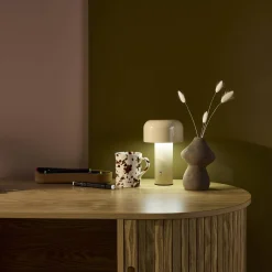 Interieur tafellamp, LED, metaal, Ø 13cm