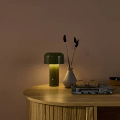 Interieur tafellamp, LED, metaal, Ø 13cm