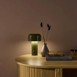 Interieur tafellamp, LED, metaal, Ø 13cm