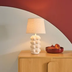 Keramische tafellamp voor binnen H 45cm