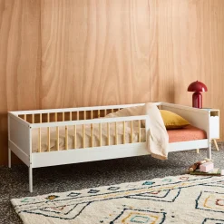 Kinderbed 90 x 190 cm grenenhout lattenbodem inbegrepen