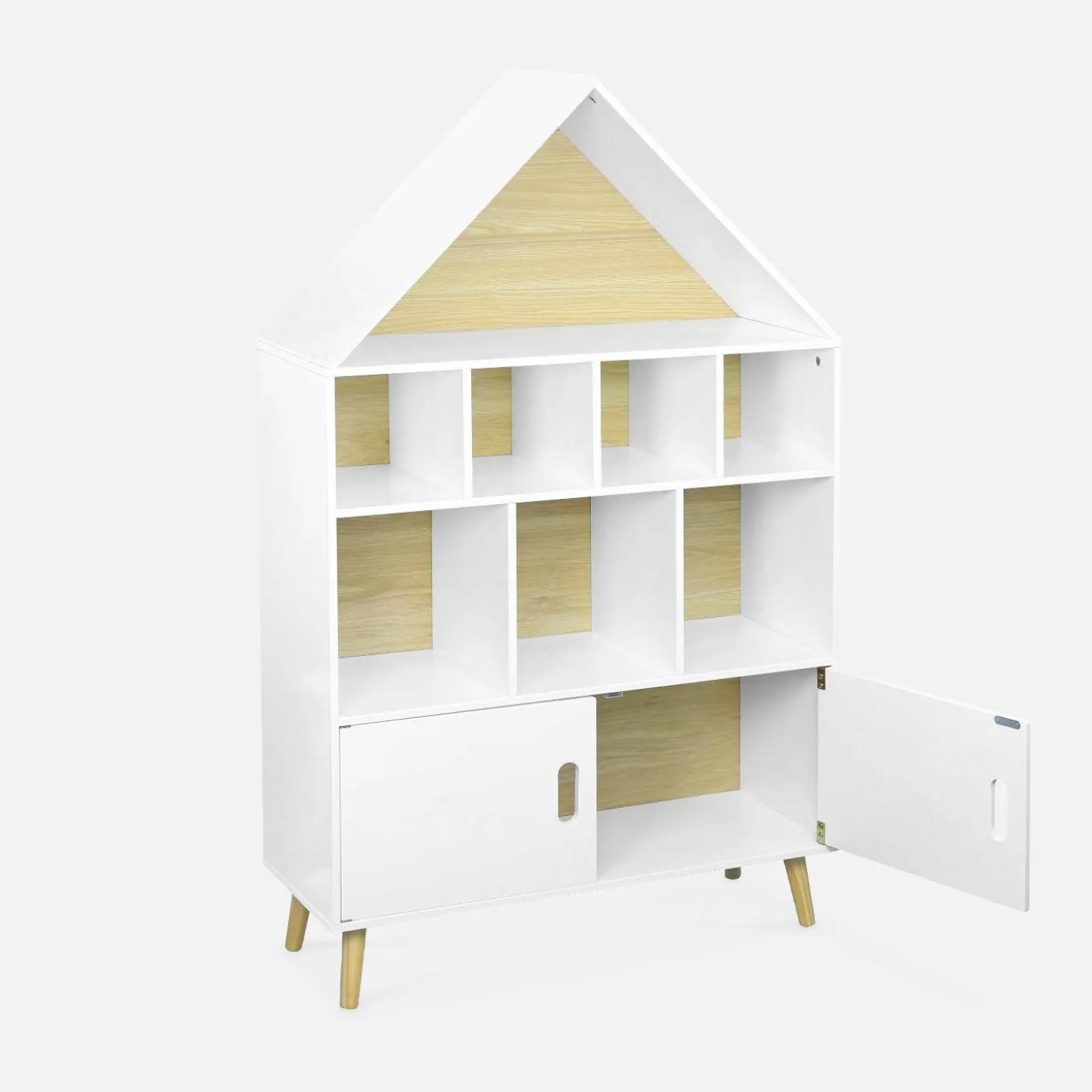 Kinderboekenkast huis