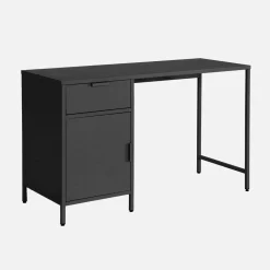 Kinderbureau metaal 1 deur en 1 lade