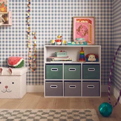 Kinderopbergmeubel, 7 vakken