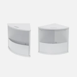 Kindertafel en 4 stoelen met leisteen effect
