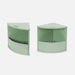 Kindertafel en 4 stoelen met leisteen effect