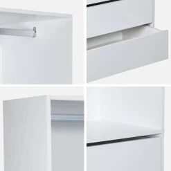 Kledingkast module hangruimte en 4 lades 80cm
