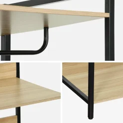Kledingkast module met hangruimte en planken 60cm