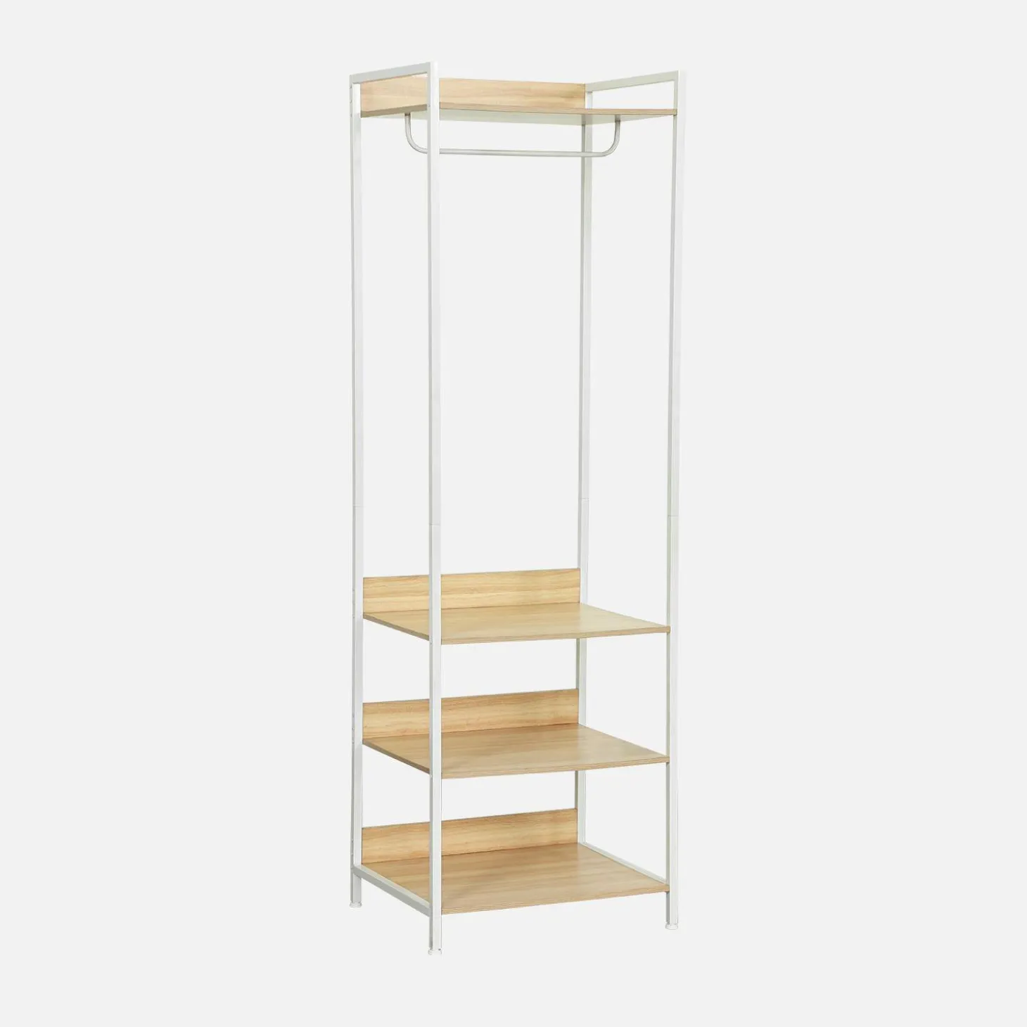 Kledingkast module met hangruimte en planken 60cm